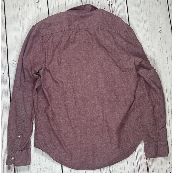 Bonobos Shirt Mens Medium Red Standard Fit Long Sleeve Button up Adult - Picture 5 of 10